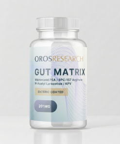 Gut Matrix - Micro PEA, BPC-157 Arginate, KPV, N-Acetyl Larazotide 201mg Blend (60 Capsules)